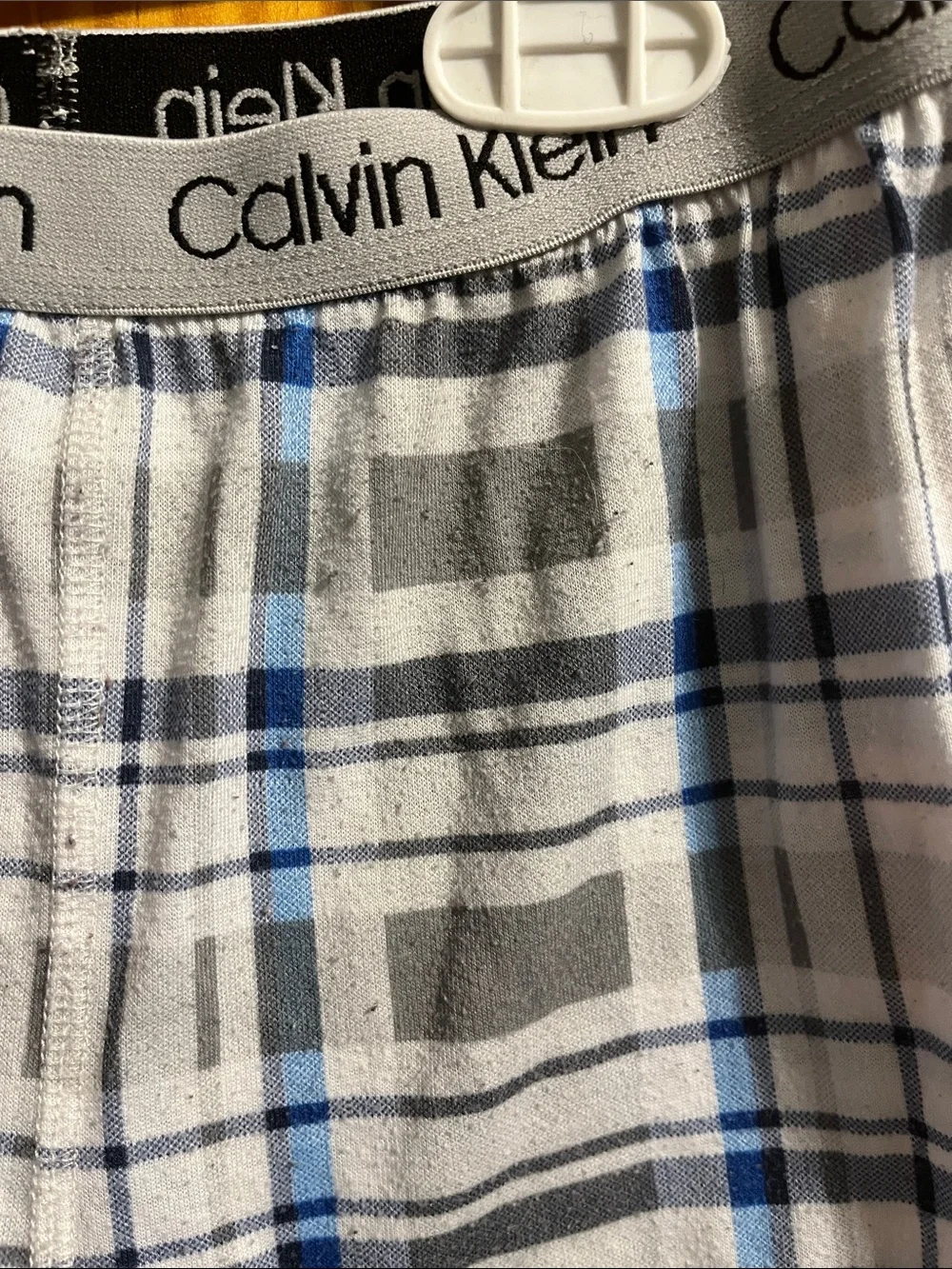 Boys Calvin Klein Gray Short-Sleeve & Shorts Pajama Set Size M (7/8)